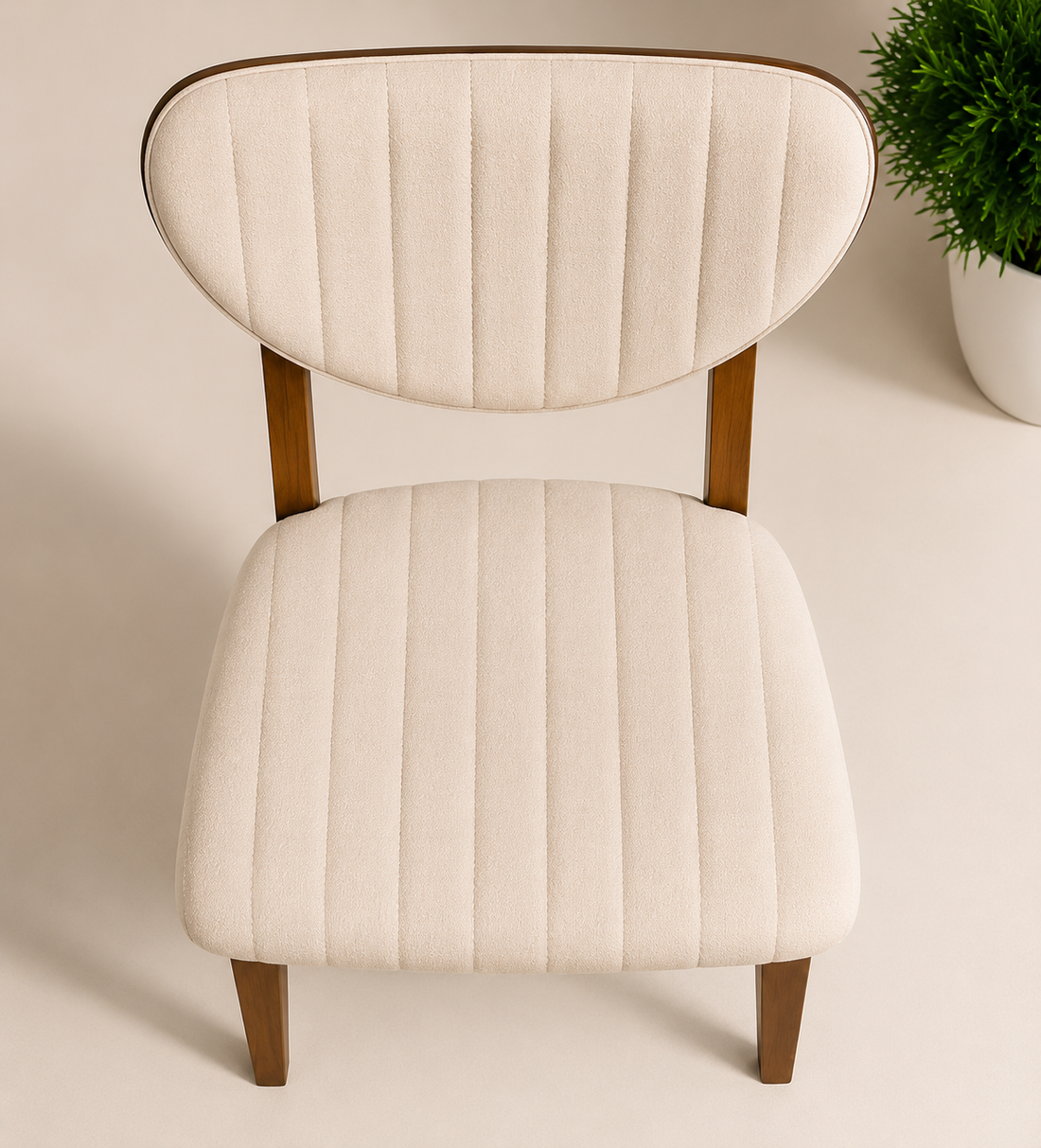 Modern Upholstered Dining Chair (SET OF TWO CHAIR)