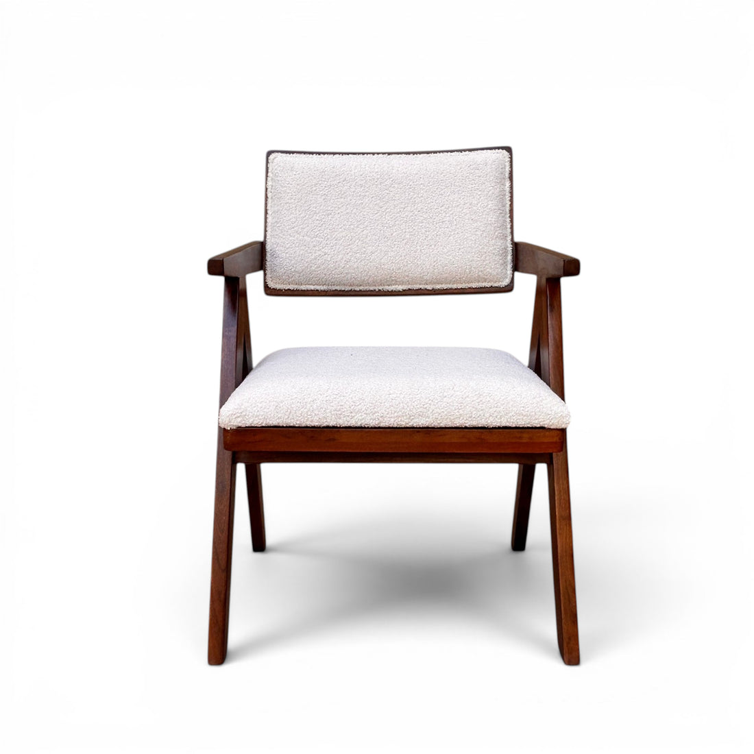 Modern Upholstered Accent Arm Chair with Cushioned Seat & Back | Contemporary Lounge Chair for Living Room, Bedroom & Office | 56 × 50 × 84 cm |