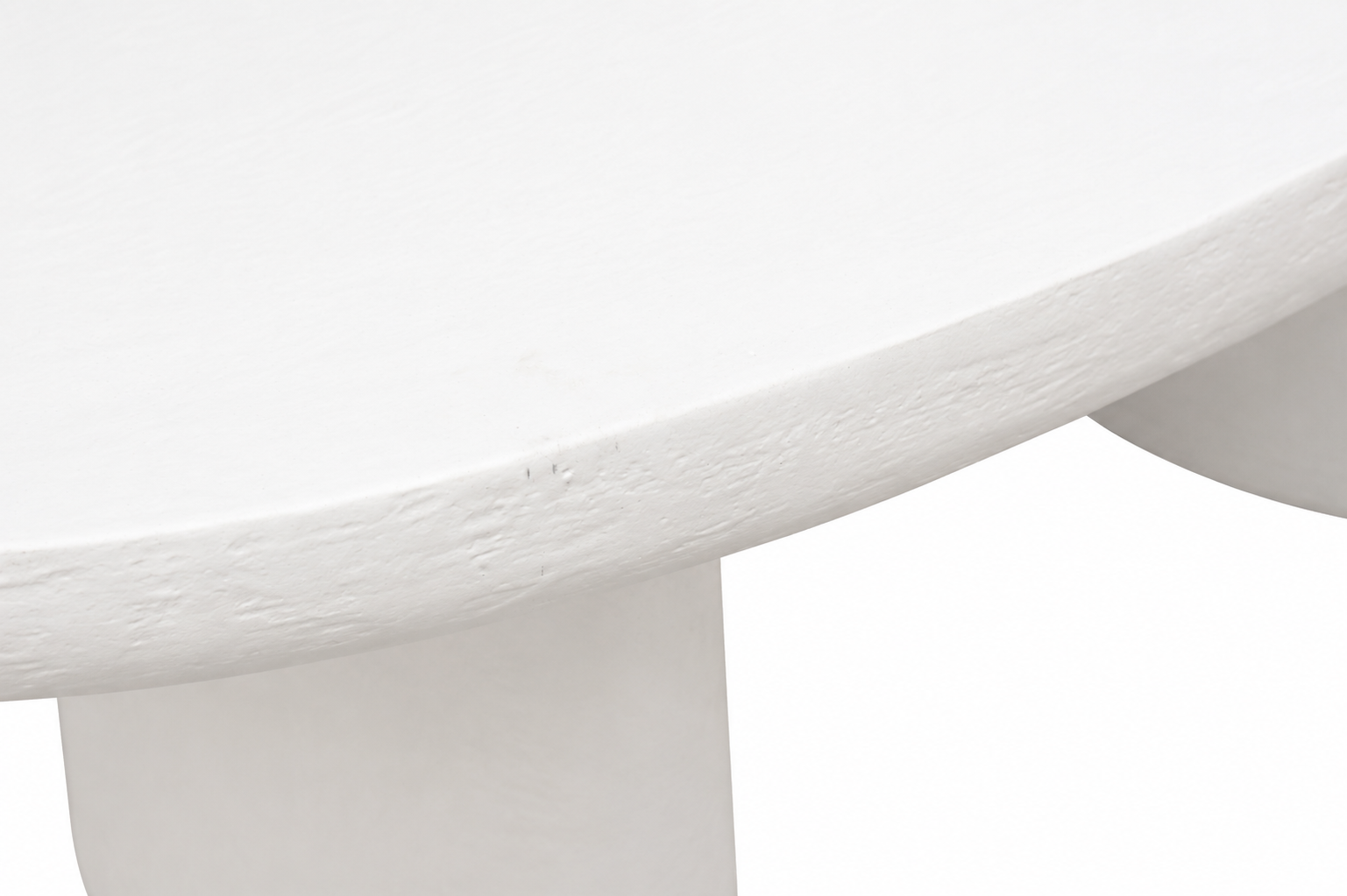 Lime Plaster Concrete Coffee Table – 122 x 65 x 40 cm
