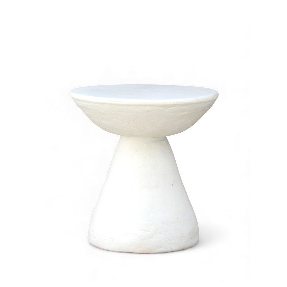 Lime Plaster Side Table – 37×37×38 cm