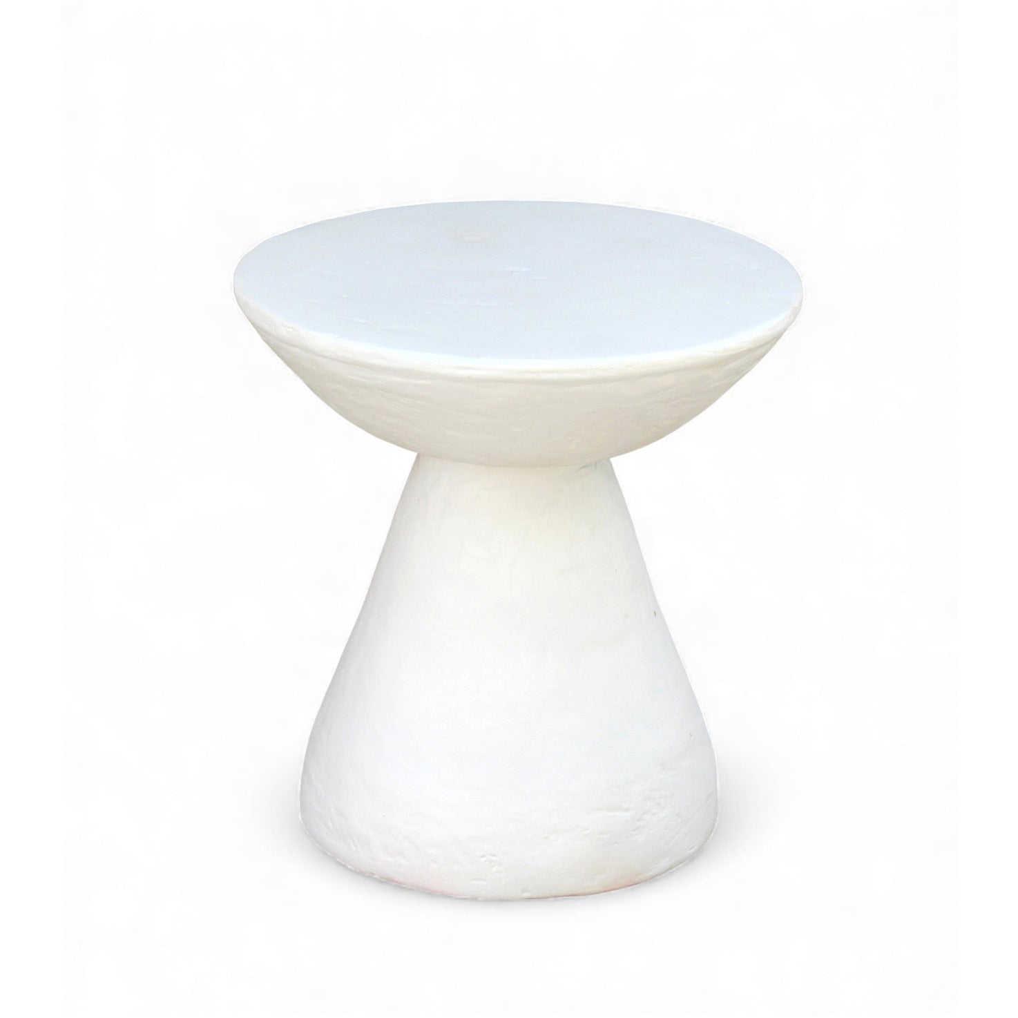 Lime Plaster Side Table – 37×37×38 cm