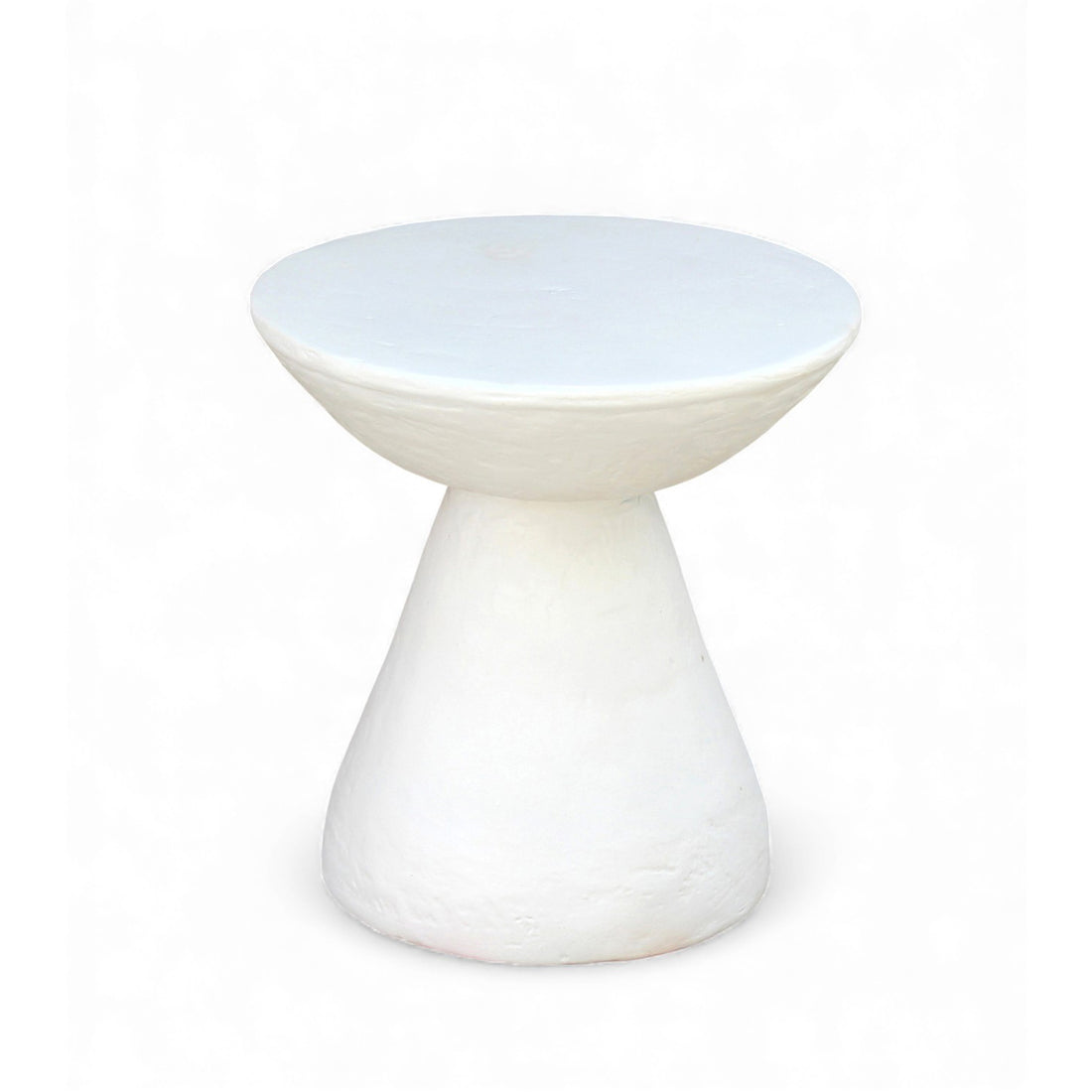 Lime Plaster Side Table – 37×37×38 cm