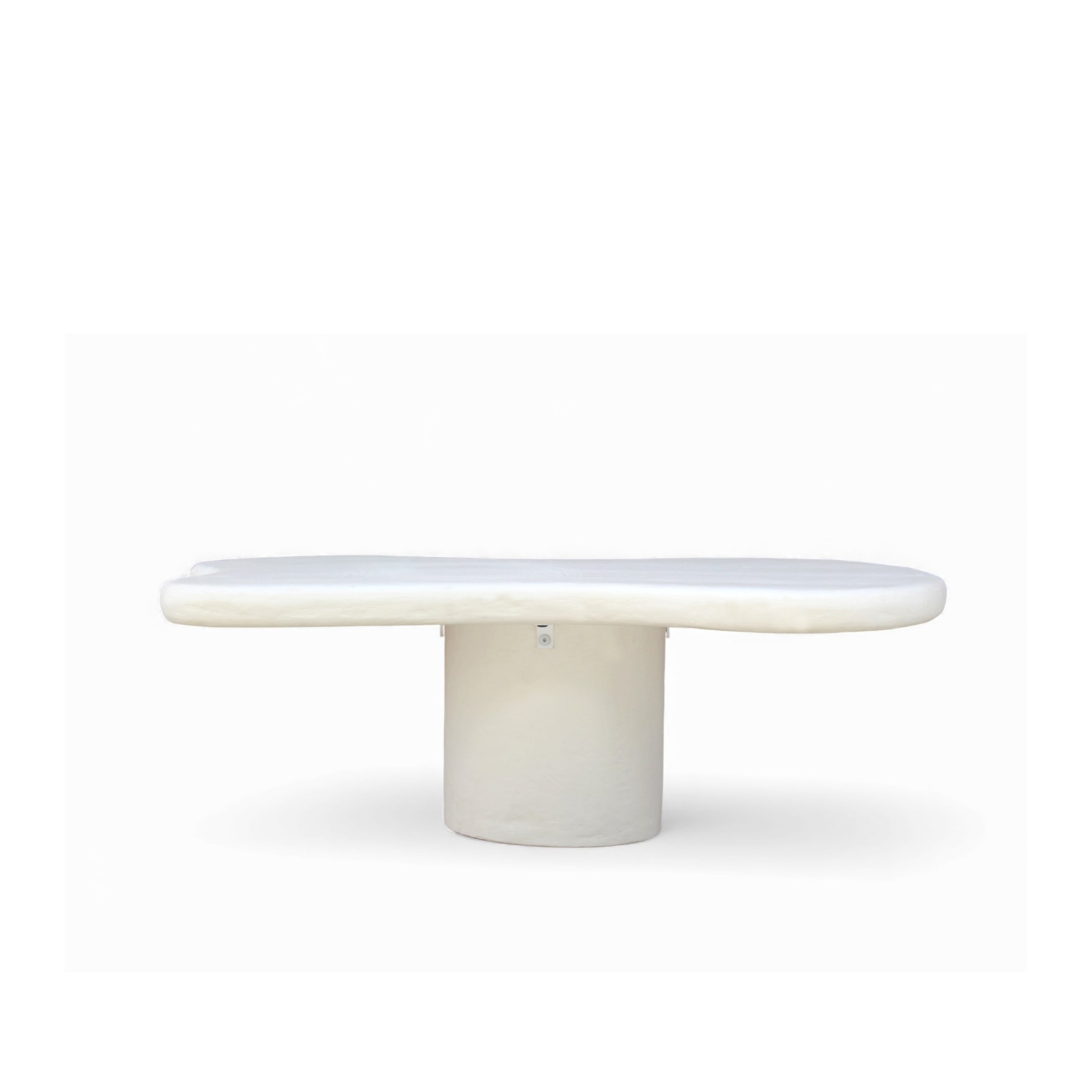 LIME PLASTER COFFEE TABLE 120×70×42 CM