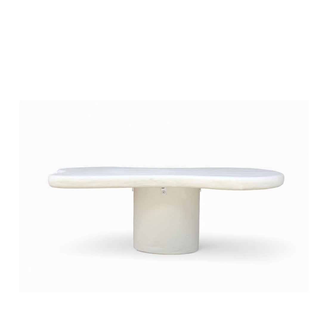 LIME PLASTER COFFEE TABLE 120×70×42 CM