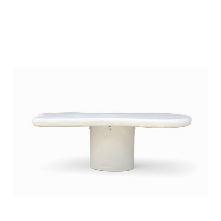 LIME PLASTER COFFEE TABLE 120×70×42 CM