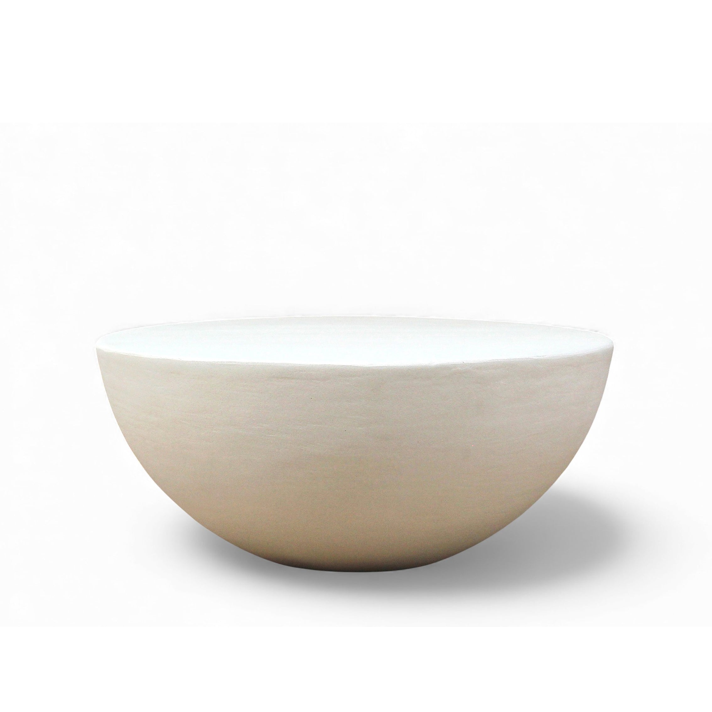 IRON LIME PLASTER COFFEE TABLE 70×70×31 CM