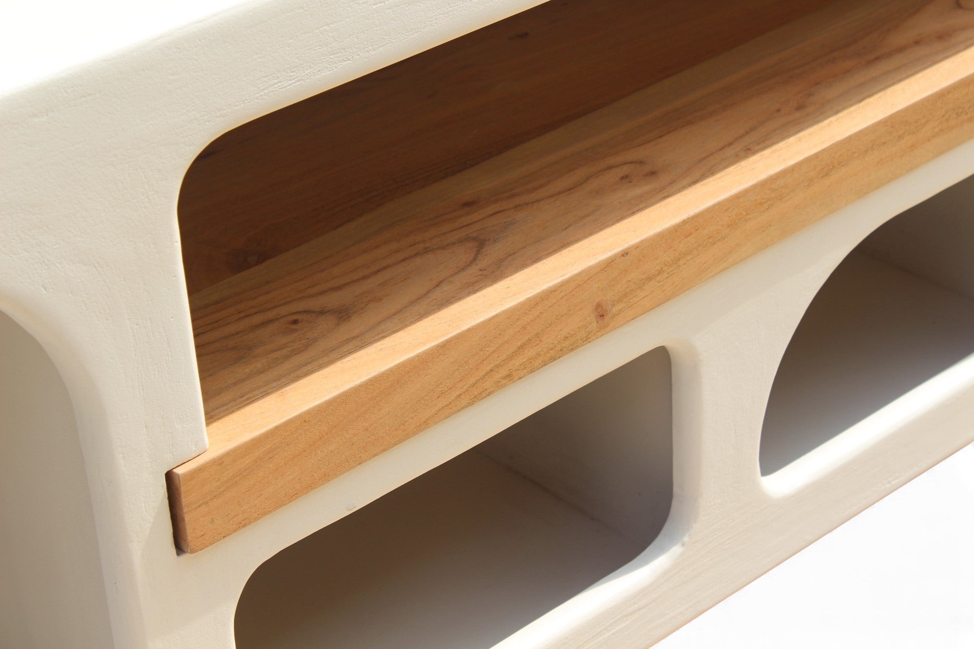 Arco Media Lime Plaster TV Board 140×40×50 cm