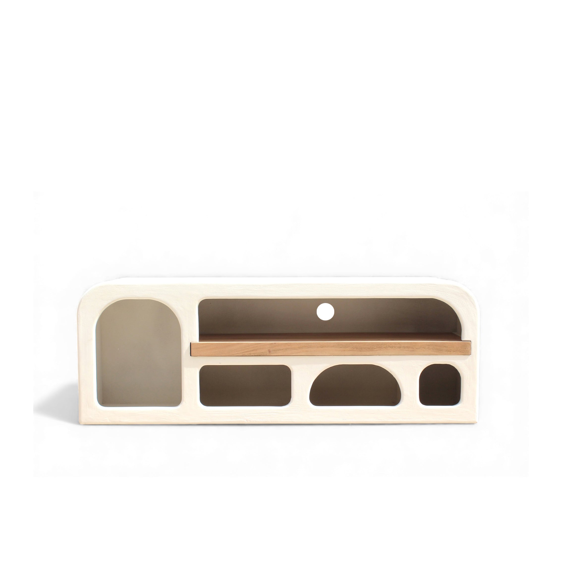 Arco Media Lime Plaster TV Board 140×40×50 cm