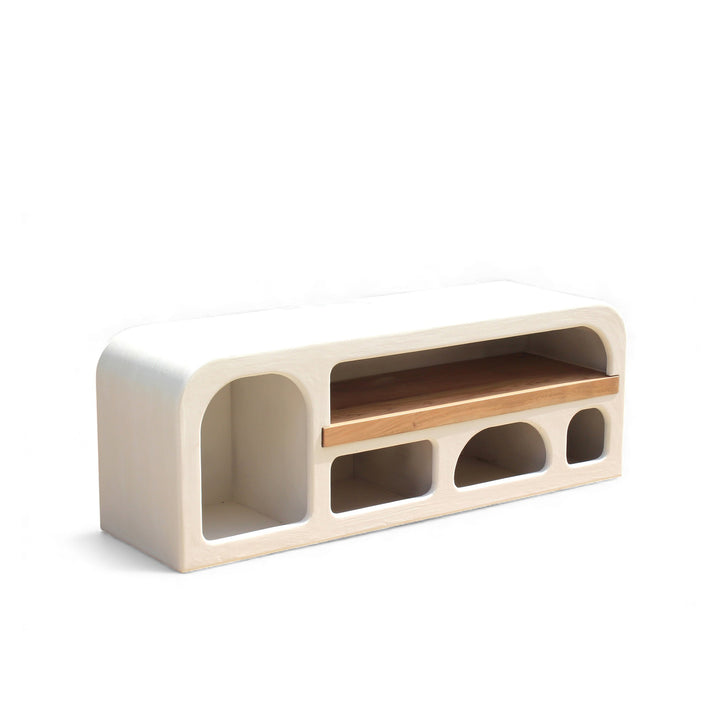 Arco Media Lime Plaster TV Board 140×40×50 cm