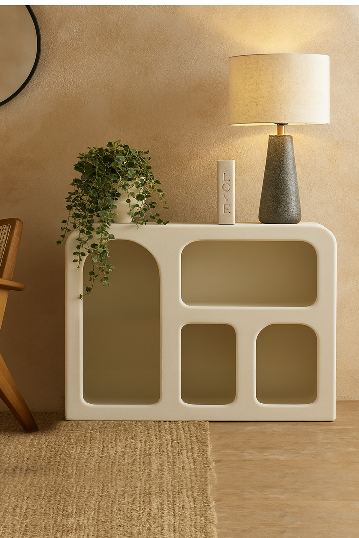 Small Sideboard 90×35×75 cm – Modern Minimal Shelf Unit