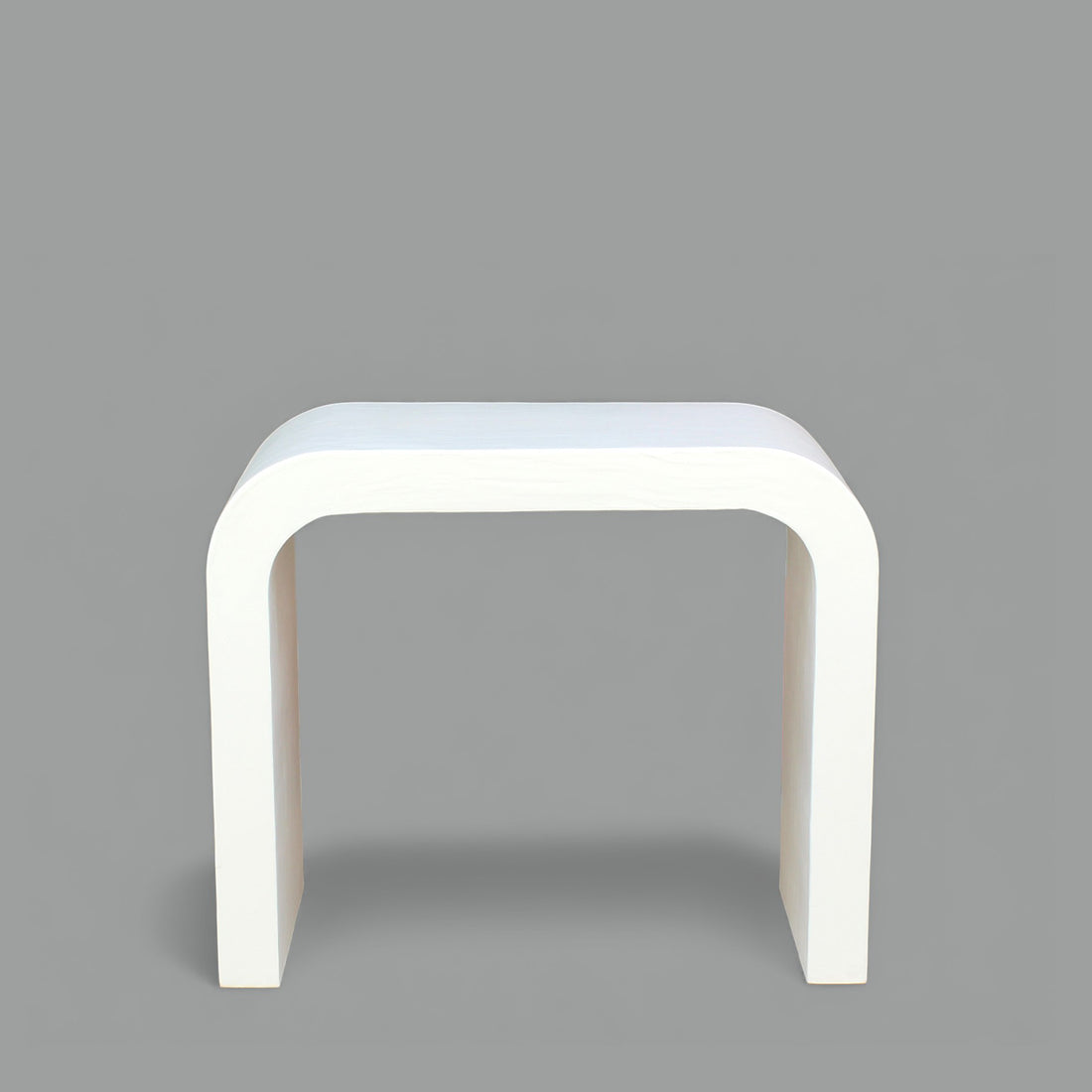 Arcata Console Table || Lime Plaster U-Shaped Side Table – 90×40×77 cm