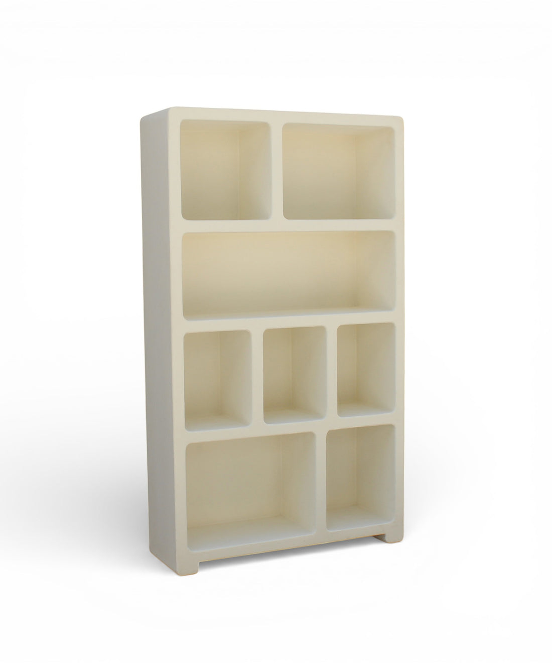 Plaster Storage Rack Li90me Plaster Open Shelf Unit – Minimalist Storage Cabinet (110 × 35 ...
