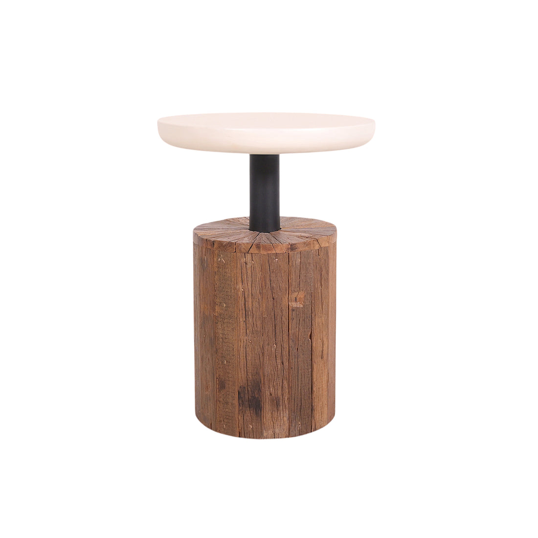 Sleeper Wood Side Stool || 35x35x50 cm