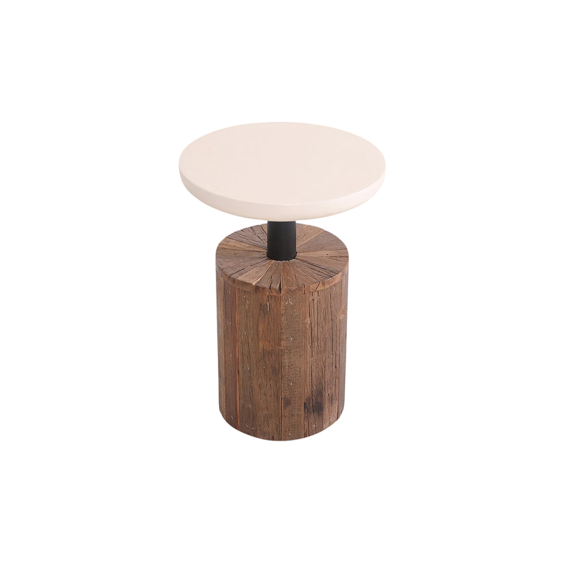 Sleeper Wood Side Stool || 35x35x50 cm