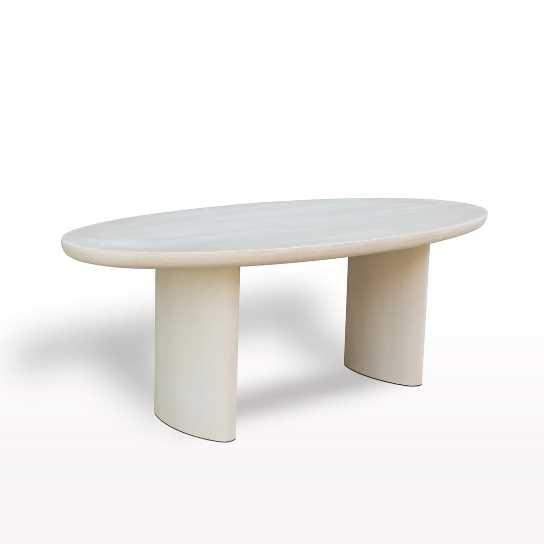Lime Plaster Dining Table 220×100×77 cm