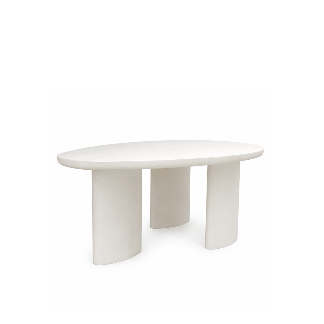 Lime Plaster Dining Table 200×120×76 cm
