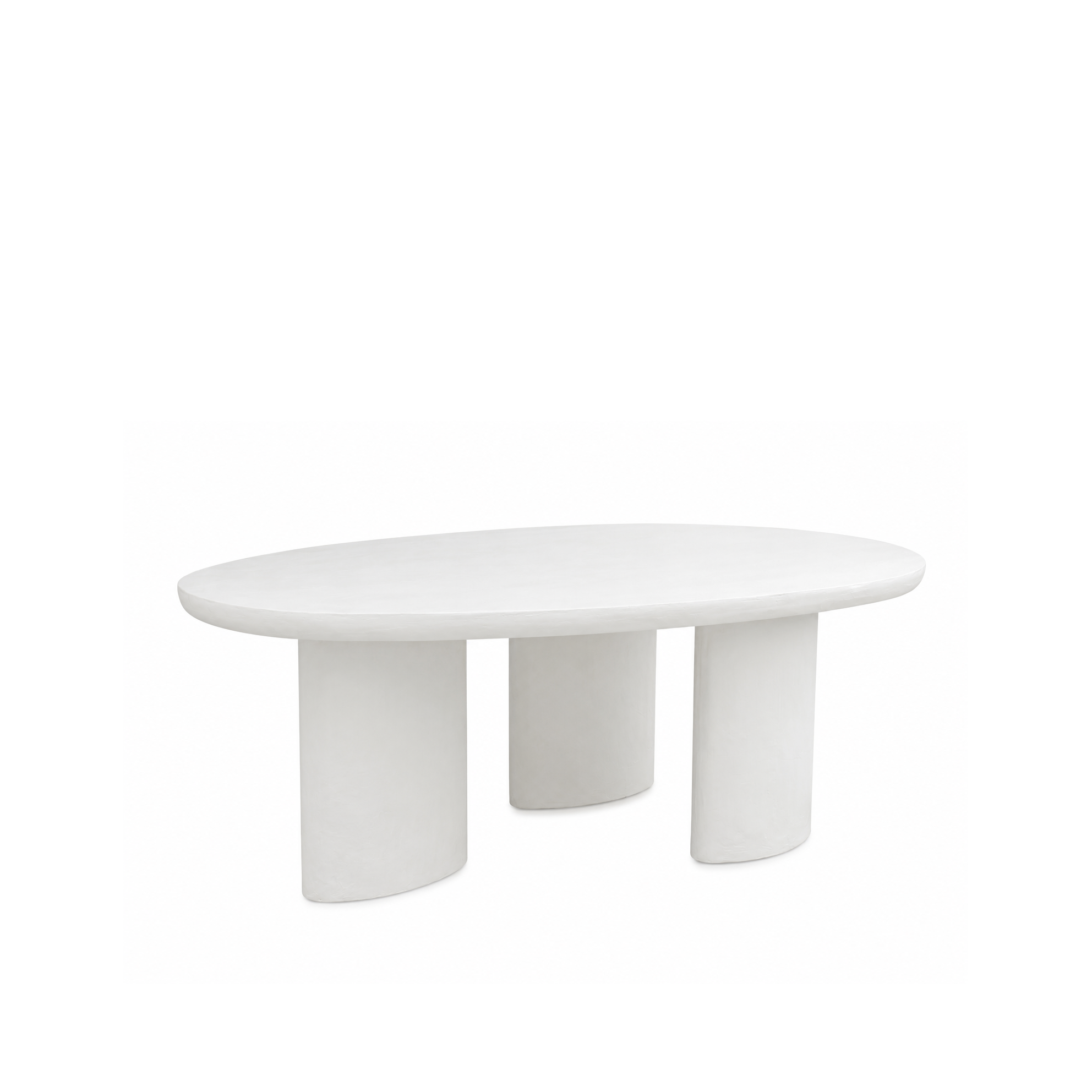 Lime Plaster Dining Table 200×120×76 cm