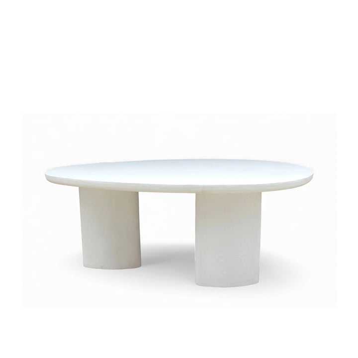 Lime Plaster Dining Table 200×120×77 cm