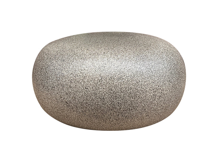 Pebble Textured Coffee Table 50x50x25 cm