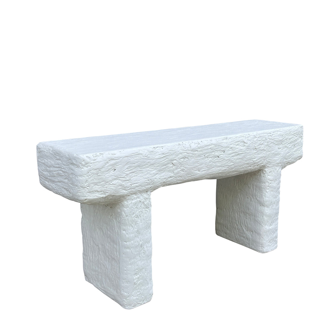 Lime Plaster Console Table