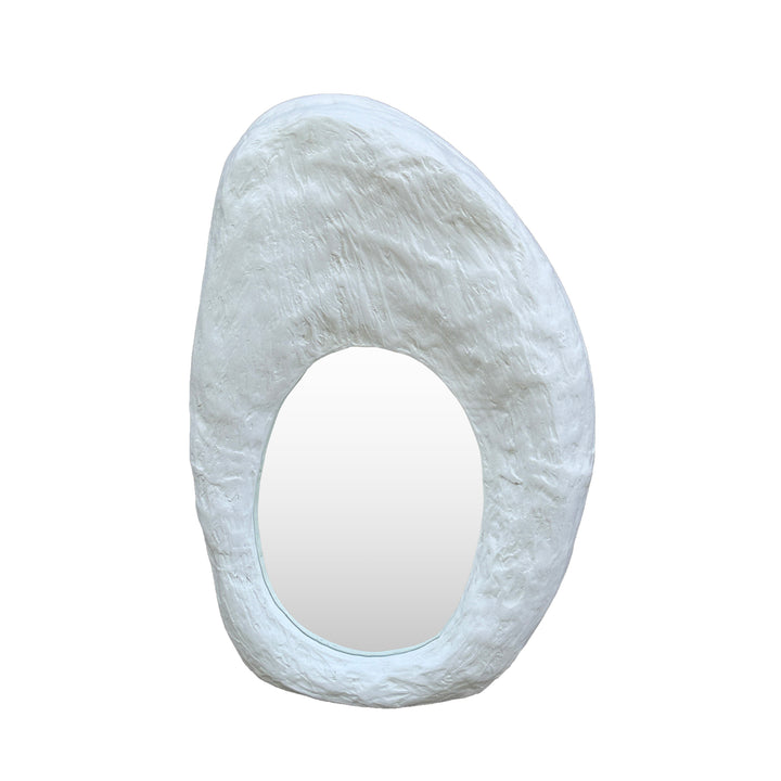 Organic Textured Wall Mirror – 60x7x90 cm