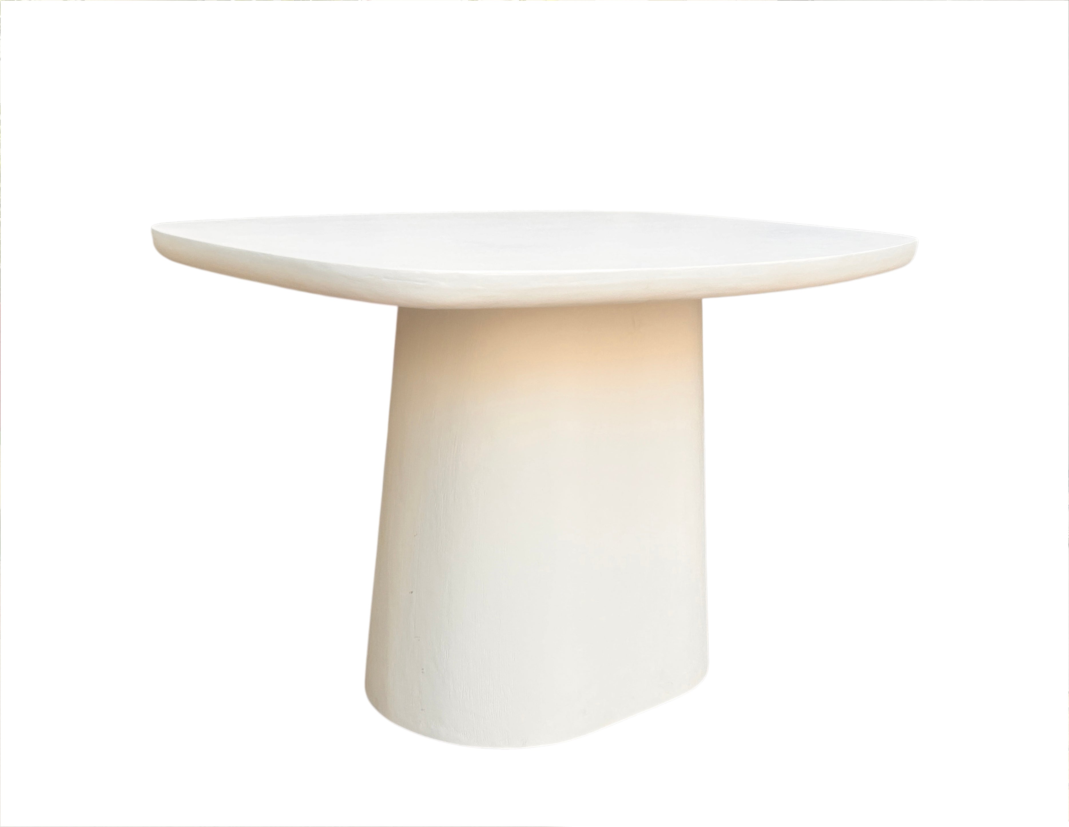 Modern Oval Pedestal Dining Table – 120 x 90 x 76 cm