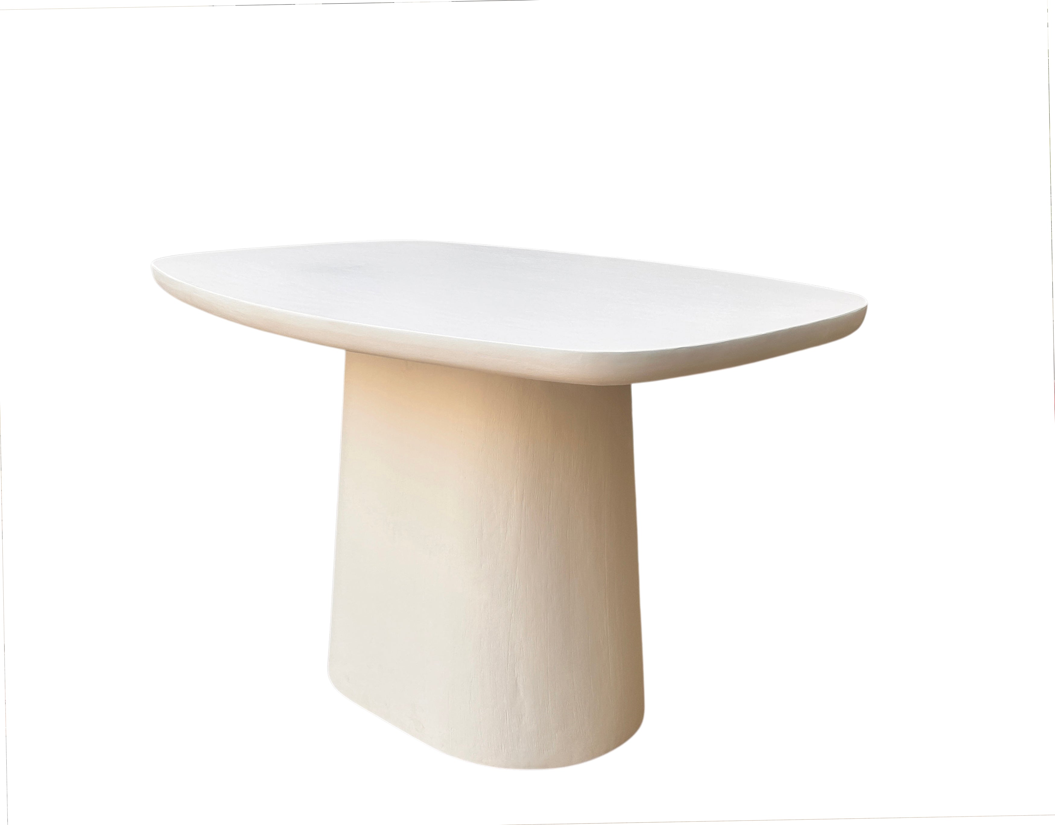 Modern Oval Pedestal Dining Table – 120 x 90 x 76 cm