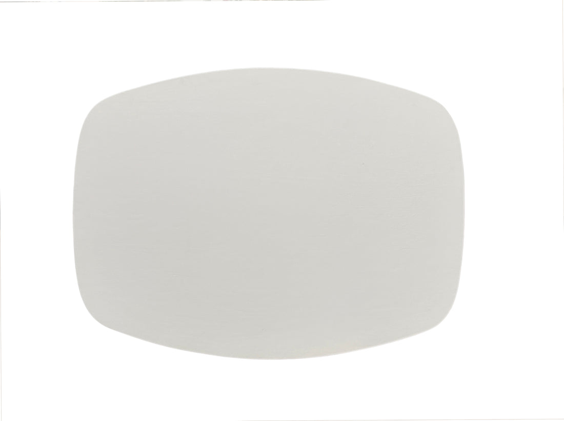 Modern Oval Pedestal Dining Table – 120 x 90 x 76 cm