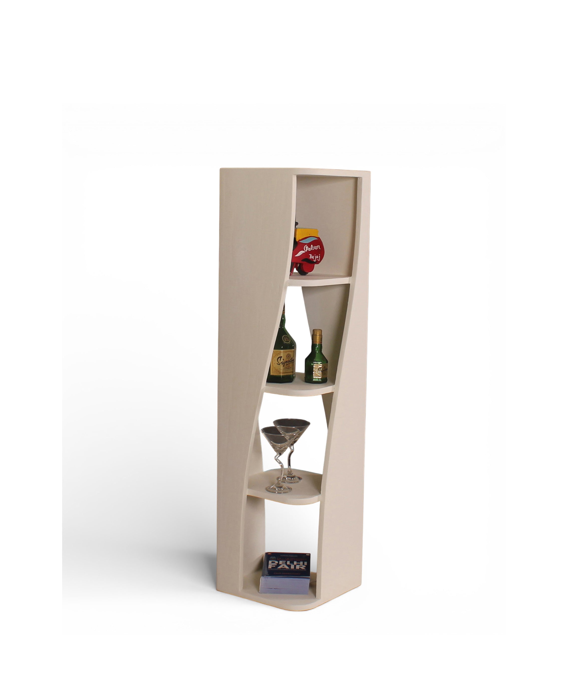 Plaster Storage Rack Lime Plaster Display Shelf / Bar Shelf – Modern Sculptural Storage Uni ...