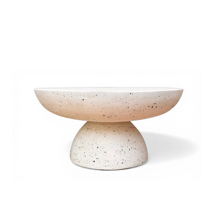 Terra Collection Round Coffee Table – Iron Build (70 x 70 x 35 cm)