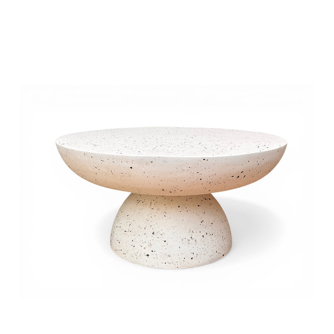 Terra Collection Round Coffee Table – Iron Build (70 x 70 x 37 cm)