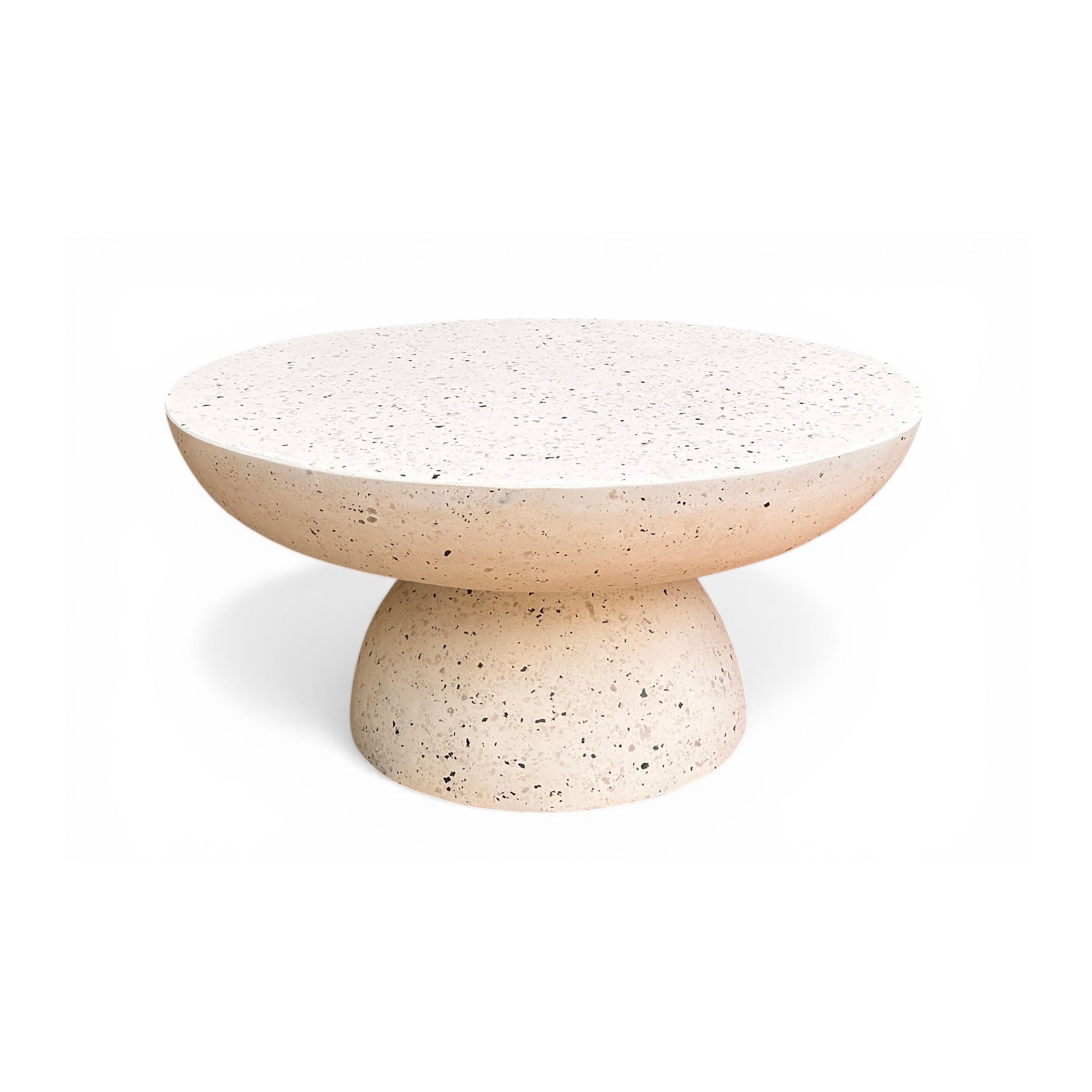 Terra Collection Round Coffee Table – Iron Build (70 x 70 x 37 cm)