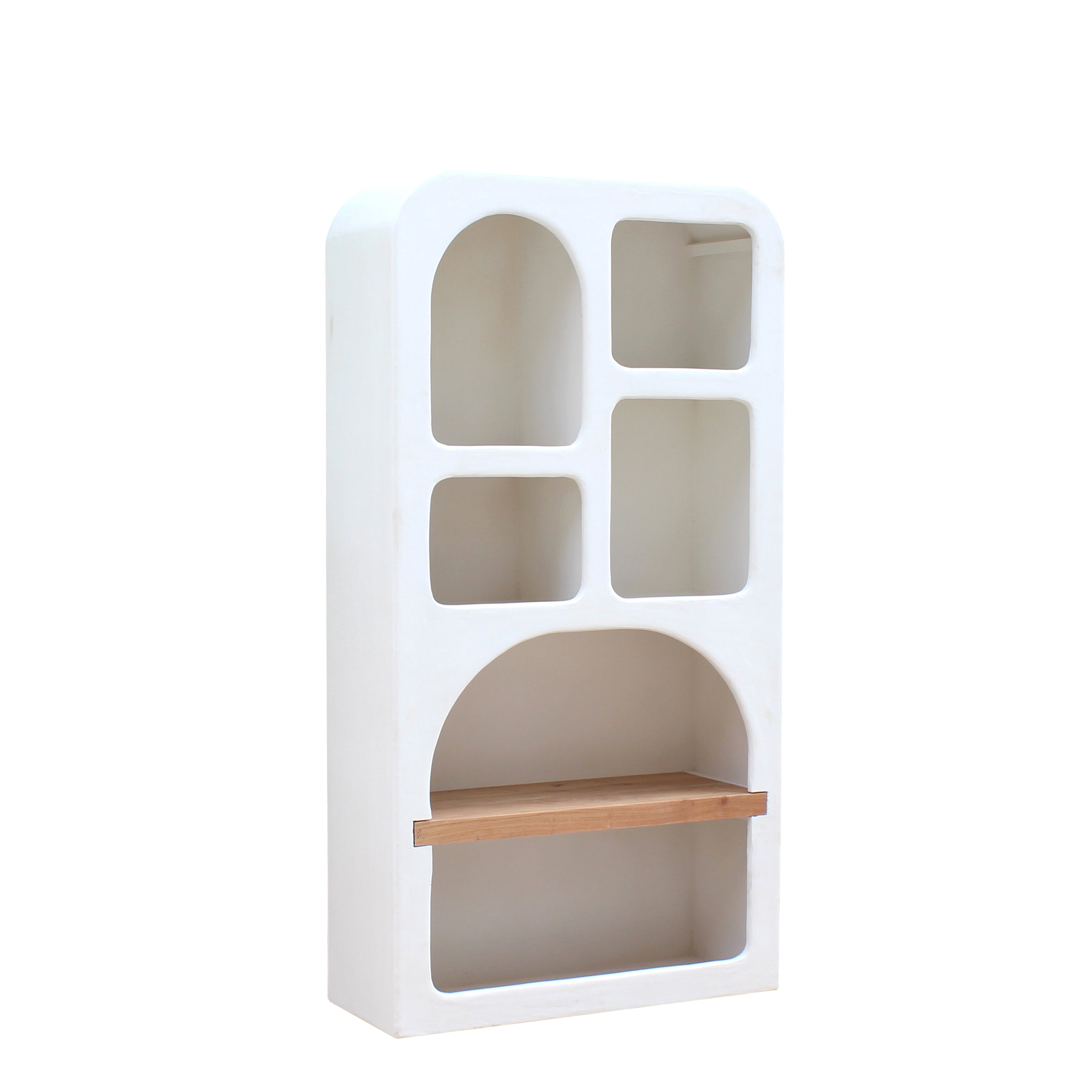 WALL SHELF UNIT 90×35×170 cm