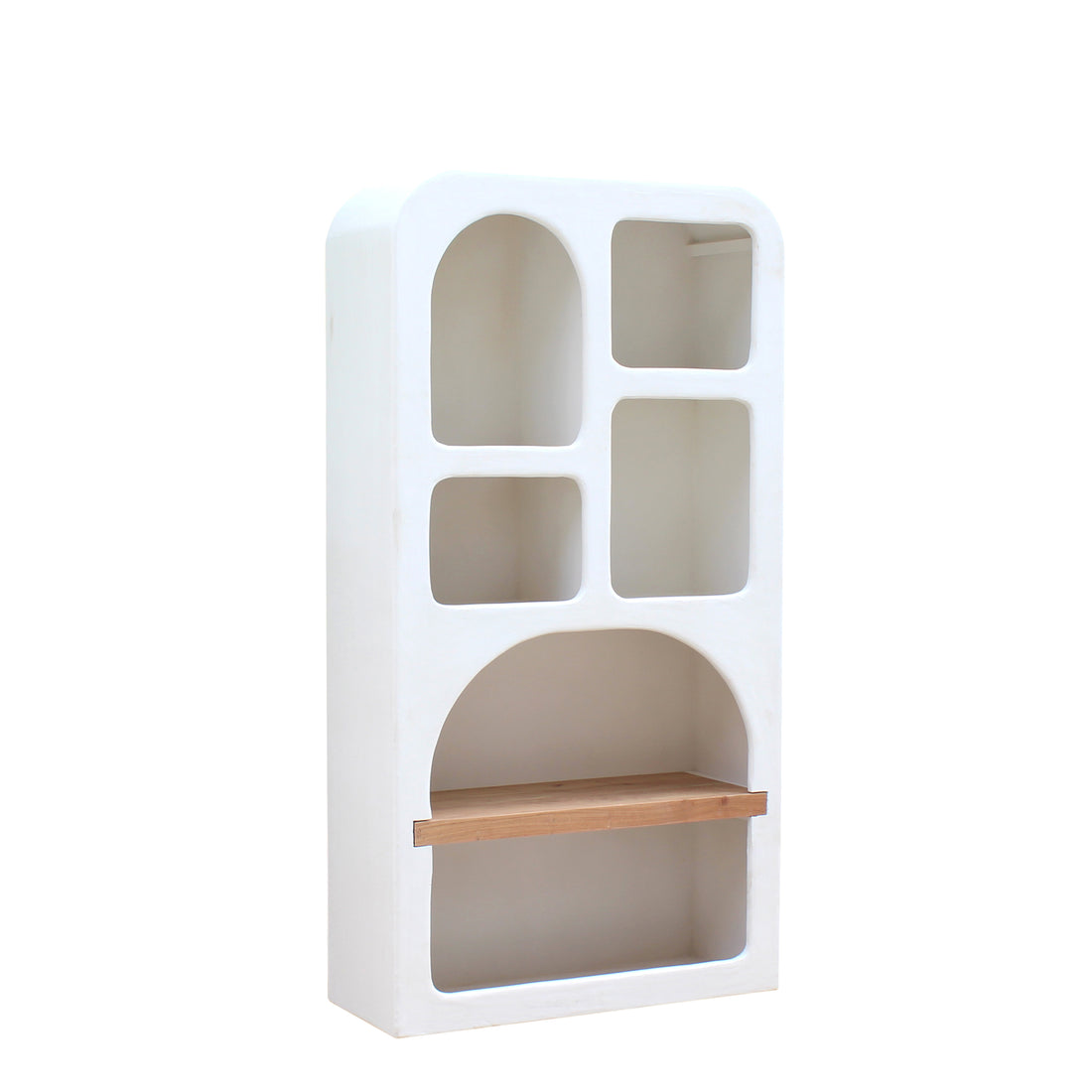 WALL SHELF UNIT 90×35×170 cm