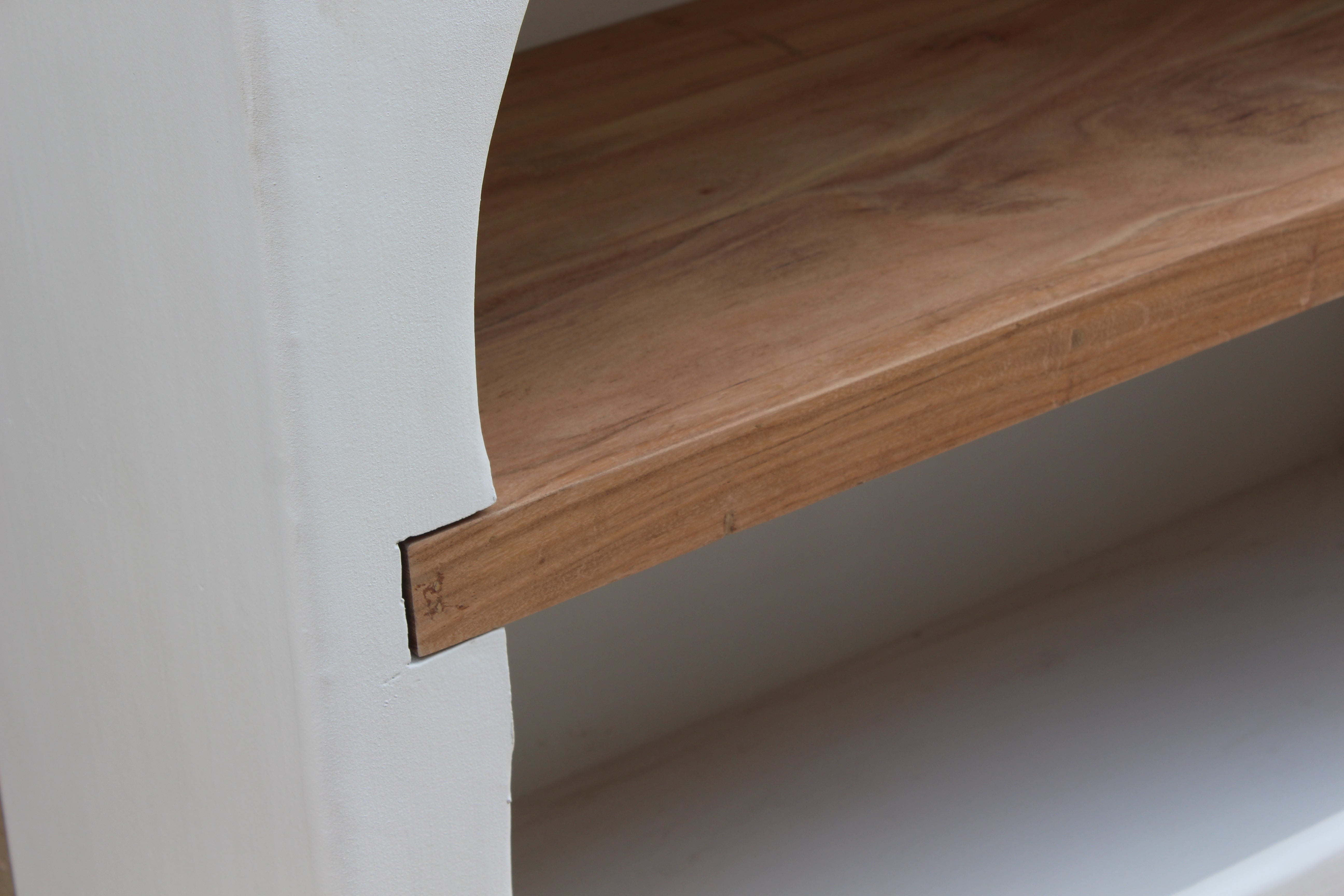 WALL SHELF UNIT 90×35×170 cm