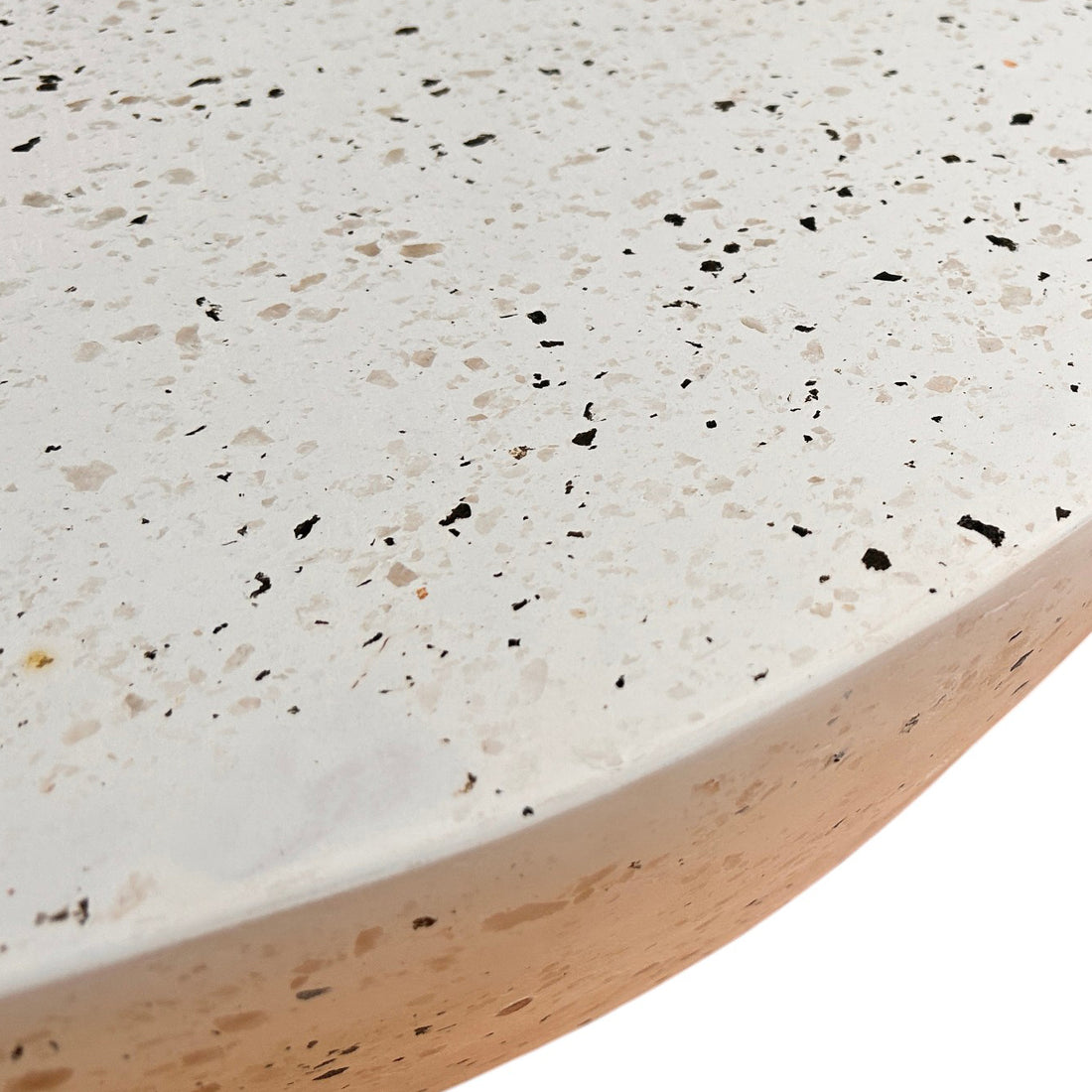Terra Collection Iron Lime Plaster Coffee Table – 80x80x24 cm