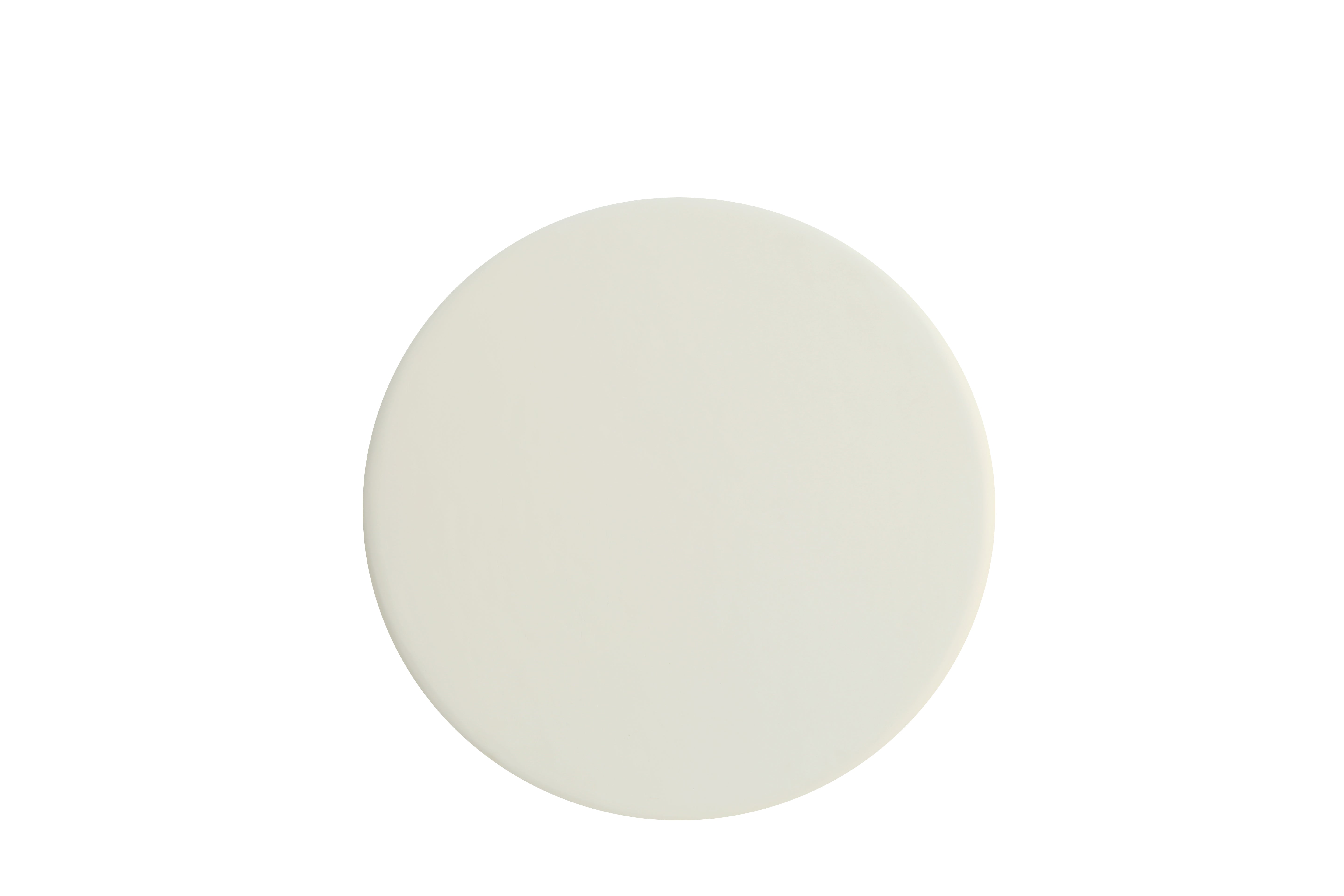 Modern Lime Plaster Round Coffee Table – Sculptural Center Table, 70 × 70 × 40 cm, Handcrafted Contemporary Living Room Table
