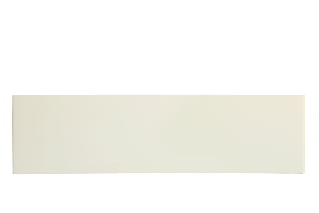 Modern Lime Plaster Console Table – Minimalist Microcement Entryway Console, Milky White Finish | 150 × 40 × 70 cm