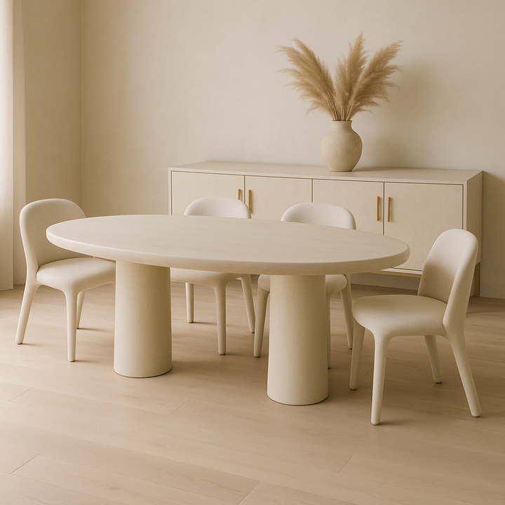 Ovale Dining Table – The Sculpted Balance
